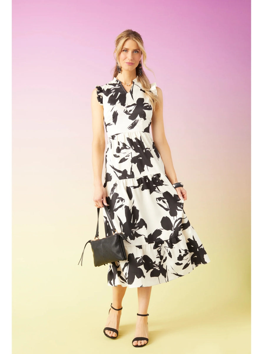 Coco + Carmen Leilani Maxi Dress - Cream/Black